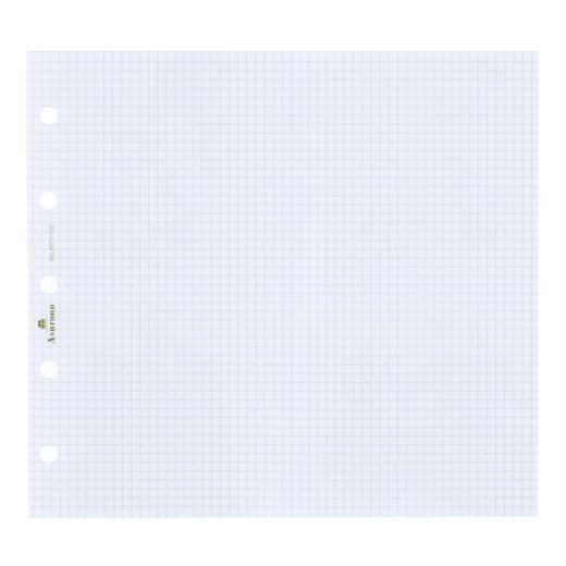 セクション2mm方眼2つ折MICRO5[2571] 手帳の中身(サイズ別) ASHFORD