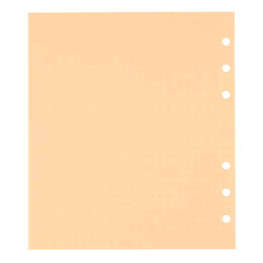 カラードットリーフ HB×WA5 [6626] 手帳の中身(サイズ別) ASHFORD