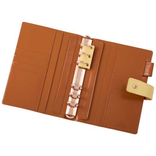 ネオフィナードローズゴールド BIBLE25mm［7274］ システム手帳商品